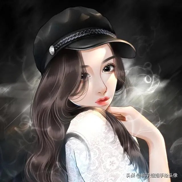 有没有霸气冷酷的黑白灰色系的女生头像?