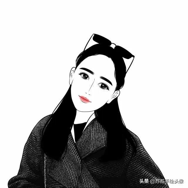 有没有霸气冷酷的黑白灰色系的女生头像?