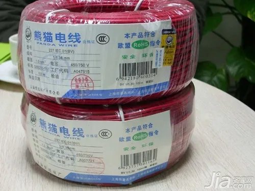 熊猫电线真伪辨别的方法