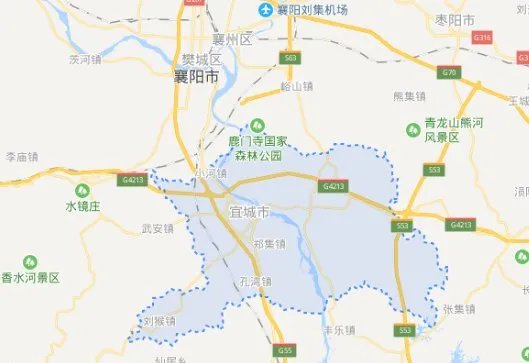 湖北省宜城市是属于