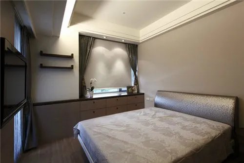 小卧室窗帘效果图 4款小户型卧室窗帘设计
