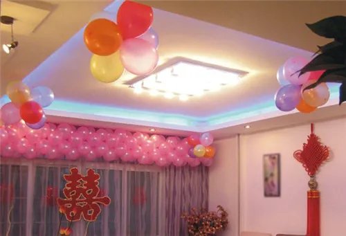婚房布置图片大全气球 如何用气球装扮婚房