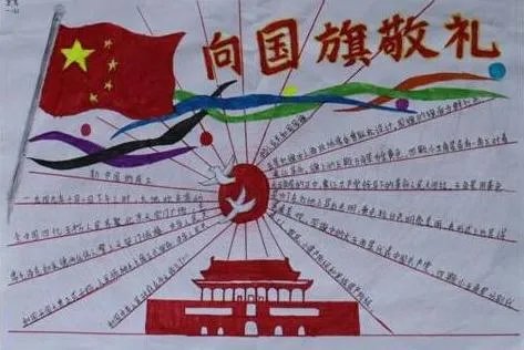 向祖国70华诞献礼手抄报 庆国庆70周年手抄报资料
