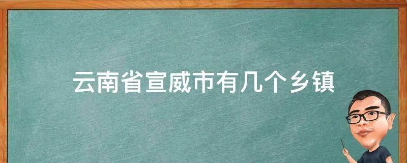 云南省宣威市有几个乡镇