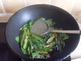 豆豉油麦菜