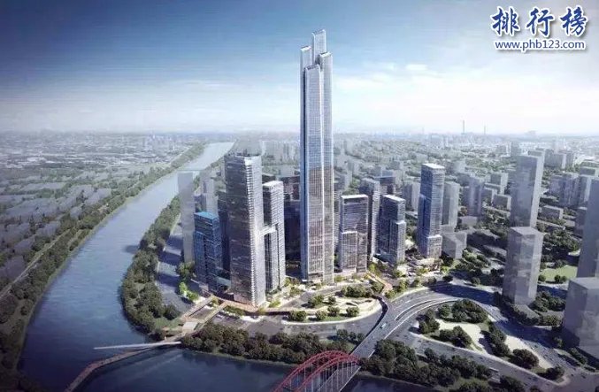 武汉十大高楼排名:第一高楼707米,你去过几个?