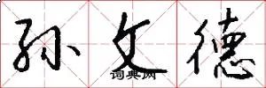 孙文德
