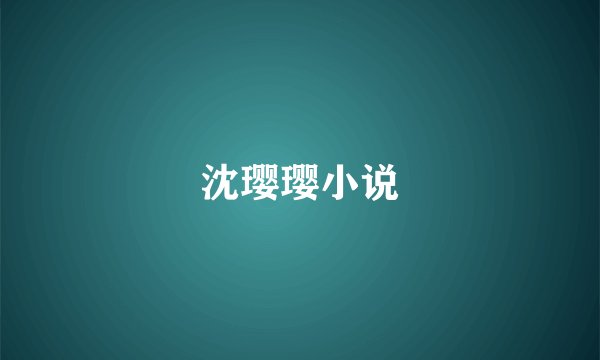 沈璎璎小说