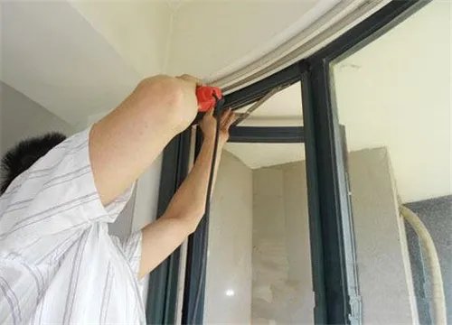 怎么换纱窗