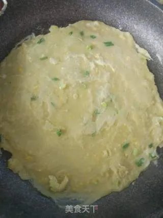 摊葱油饼