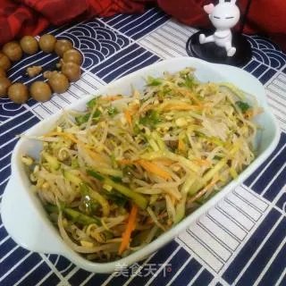 凉拌豆芽菜
