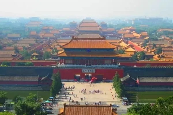 北京市著名景点旅游地图