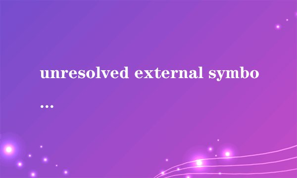 unresolved external symbol __CrtDbgReport