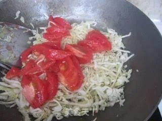 西红柿炒大头菜