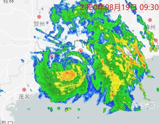 深圳台风路径实时发布系统7号台风 台风黄色预警生效中谨防暴雨大风