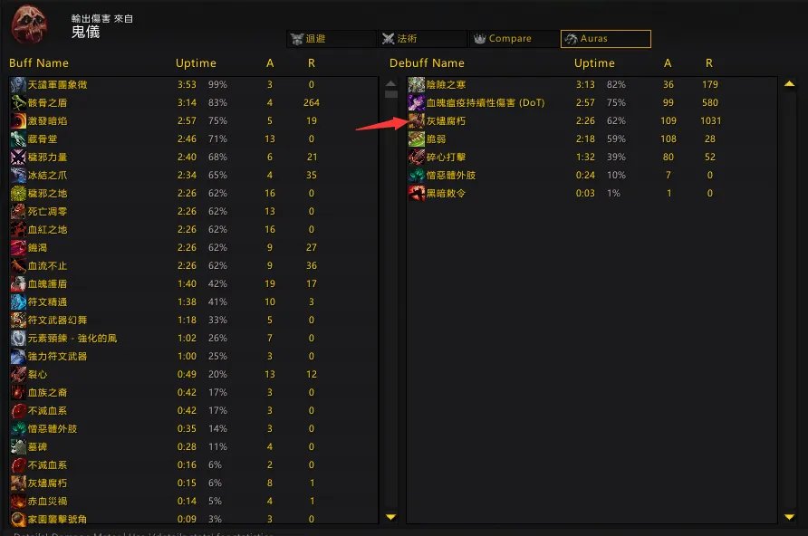 魔兽世界10.2血DK套装效果测试