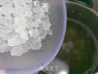 绿豆通心粉糖水
