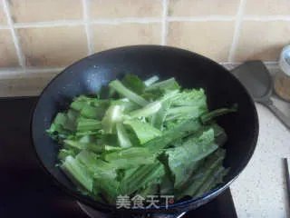豆豉油麦菜