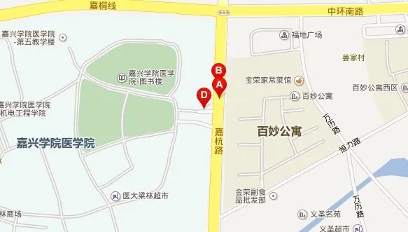 嘉兴学院梁林校区 在哪里？