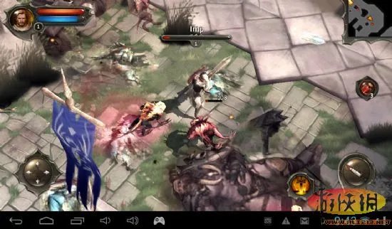 Gameloft《地牢猎人4》新图 华丽场景战斗激烈