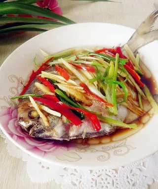 清蒸平鱼