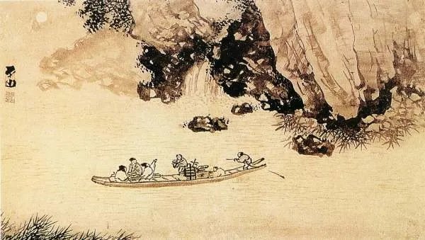 “春水船如天上坐 ”的下联是什么?