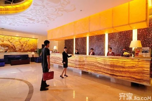 酒店接待台尺寸和装修注意事项